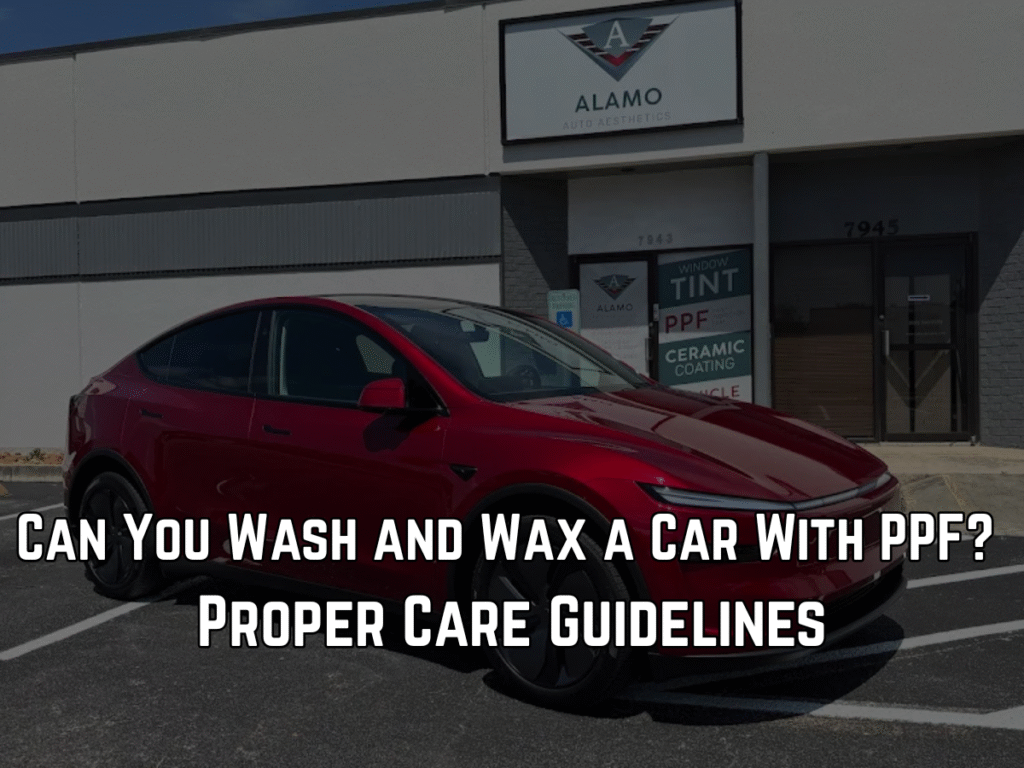 Can You Wash and Wax a Car With PPF? Proper Care Guidelines