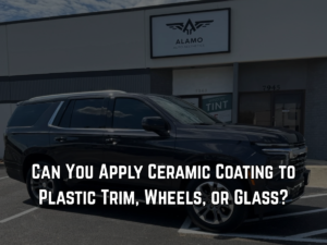 Can Ceramic Coating Be Applied to Trim, Wheels, or Glass?