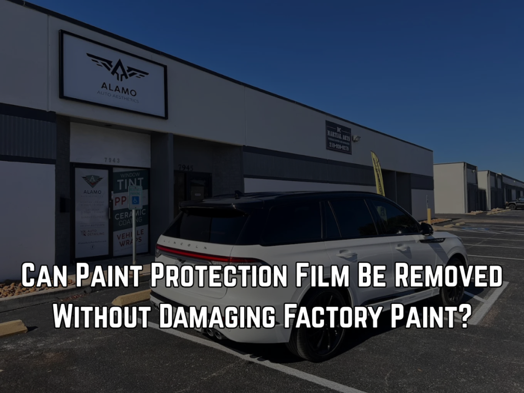 Can PPF Be Removed Without Damaging Factory Paint? Guide