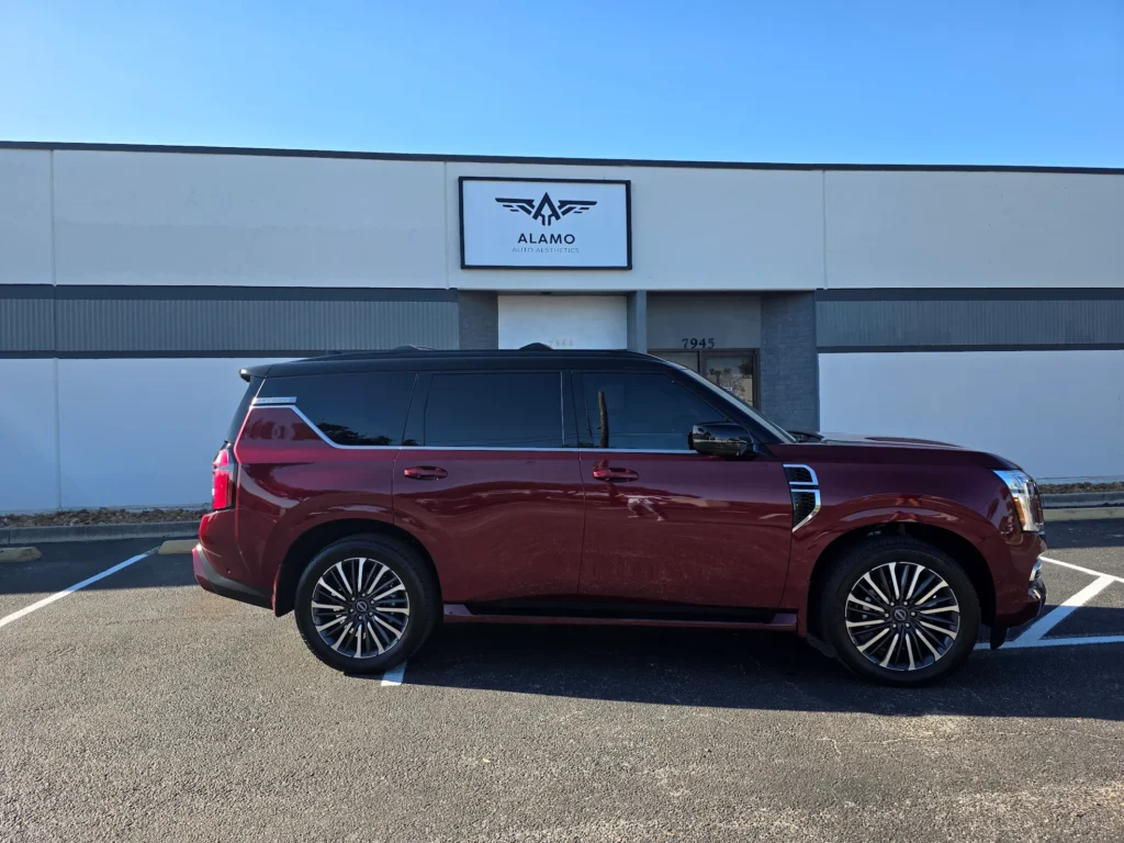 window tint by Evan on new Armada