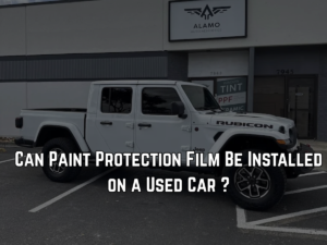 Can Paint Protection Film Be Installed on a Used Car?