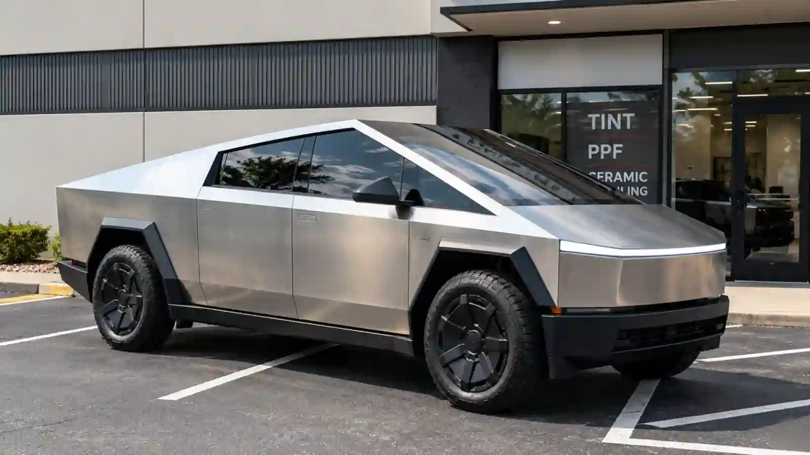 Tesla Cybertruck Window Tint Window Tinting in San Antonio