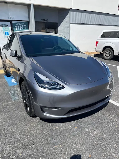 Tesla Window Tinting in San Antonio With Factory Glass